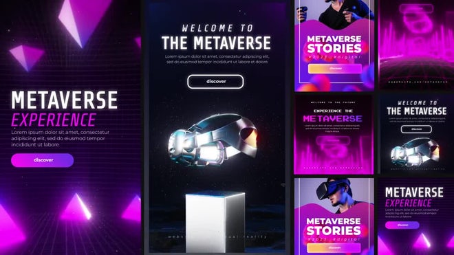 Photo of Metaverse Stories And Posts – Motionarray 1783757