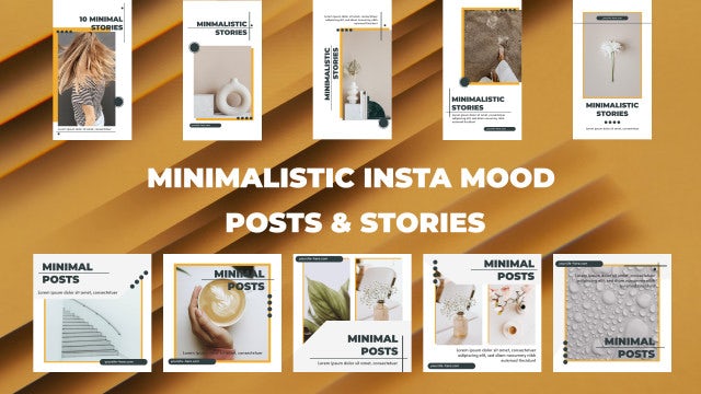 Photo of Minimalistic Mood Posts & Stories – Motionarray 1787521