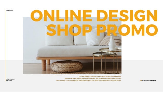 Photo of Online Design Shop Promo 2 In 1 – Motionarray 1768892