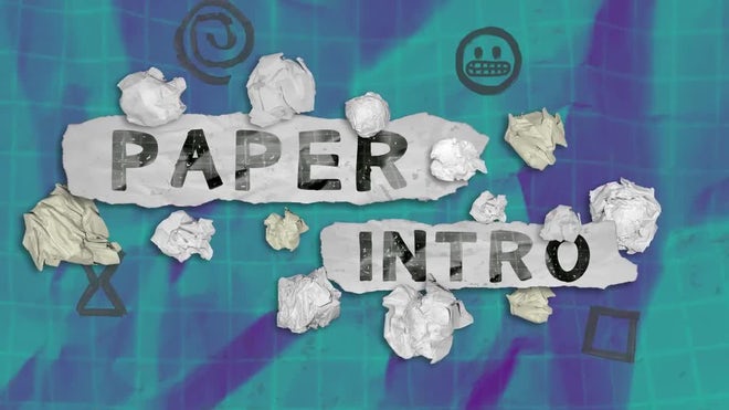 Photo of Paper Intro – Motionarray 1784051