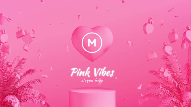 Photo of Pink Sweet Logo Reveal – Motionarray 1783527