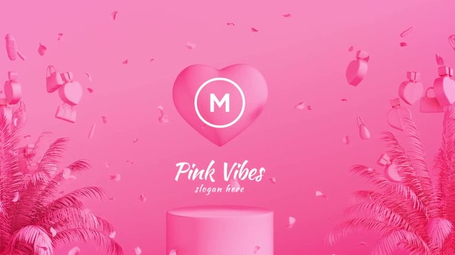 Photo of Pink Sweet Logo Reveal – Motionarray 1785415