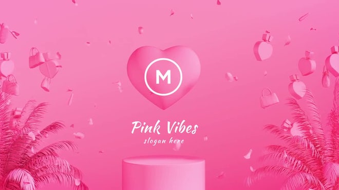 Photo of Pink Sweet Logo Reveal – Motionarray 1787888