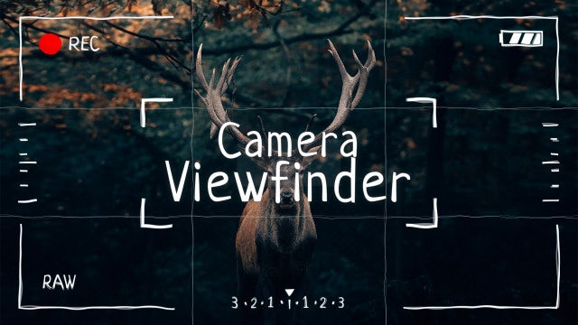 Photo of Scribble Camera Viewfinder – Motionarray 1814611