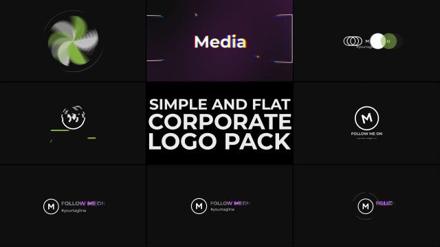 Photo of Simple And Flat Corporate Logo – Motionarray 1797207