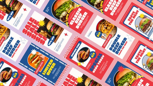 Photo of Spake Burger Shop Social Stories – Motionarray 1796943
