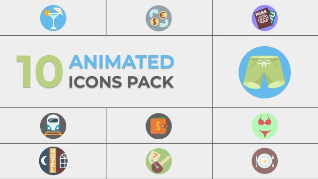 Photo of Vacation & Traveler Animated Icons – Motionarray 1775112