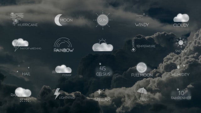 Photo of Weather Titles – Motionarray 1816951