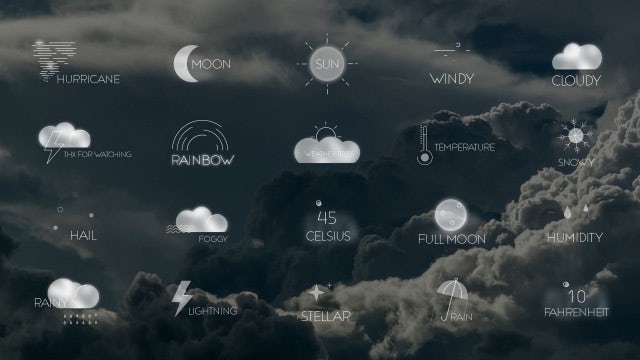 Photo of Weather Titles – Motionarray 1821870