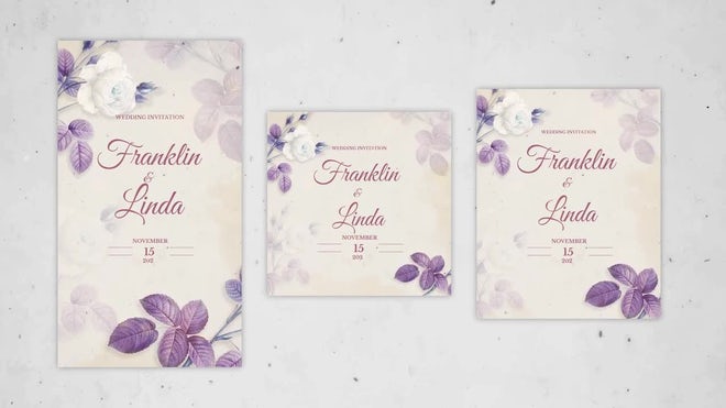 Photo of Wedding Invitation Intro – Motionarray 1776563