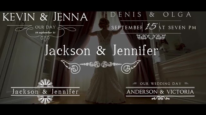 Photo of Wedding Titles 4 – Motionarray 1761079