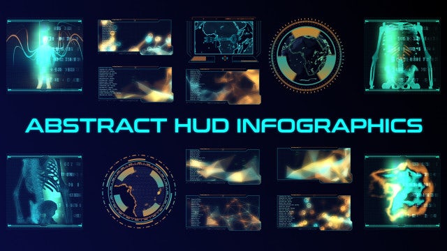 Photo of Abstract HUD Infographics – Motionarray 1799375