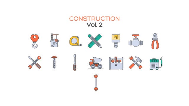 Photo of Construction Icons Vol. 2 – Motionarray 1838672