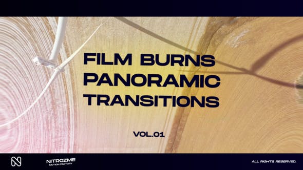 Photo of Film Burns Panoramic Transitions Vol. 01 – Videohive 48059701