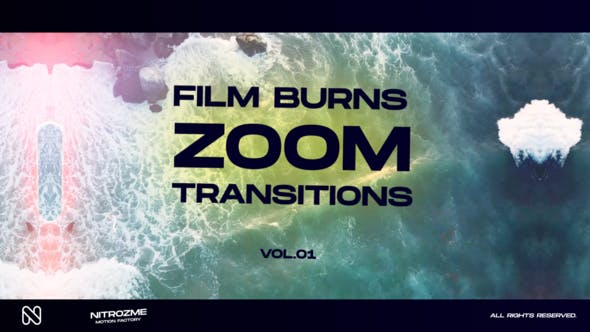 Photo of Film Burns Zoom Transitions Vol. 01 – Videohive 48059801