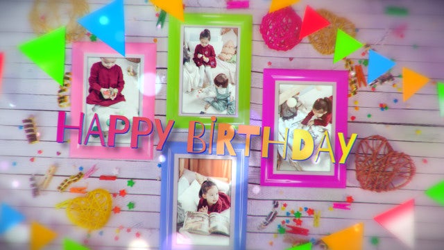 Photo of Happy Birthday Slideshow – Motionarray 1838864