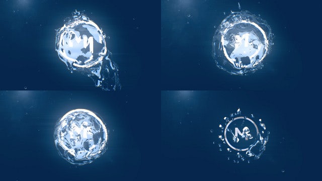 Photo of Water Sphere Logo – Motionarray 1864628