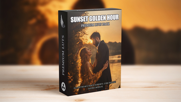 Photo of Sunset Golden Hour LUTs Pack – Cinematic Hollywood Film Look for Professional Video Grading – Videohive 50099717