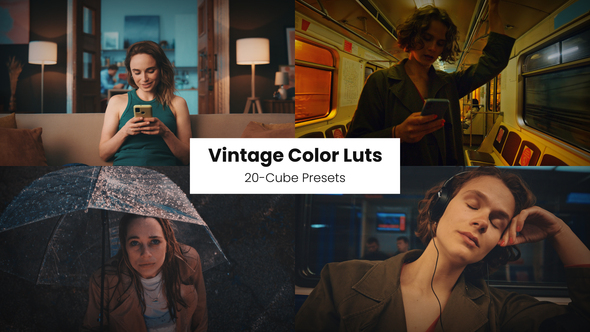 Photo of Vintage Color LUTs – Videohive 50173345