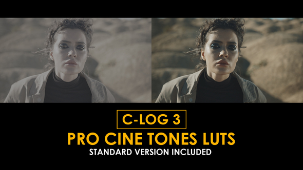 Photo of C-Log3 Pro Cine Tones and Standard Color LUTs – Videohive 50930861