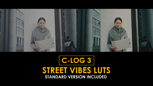 Photo of C-Log3 Street Vibes and Standard Color LUTs – Videohive 50930890