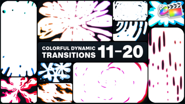 Photo of Colorful Dynamic Transitions for FCPX – Videohive 50586697