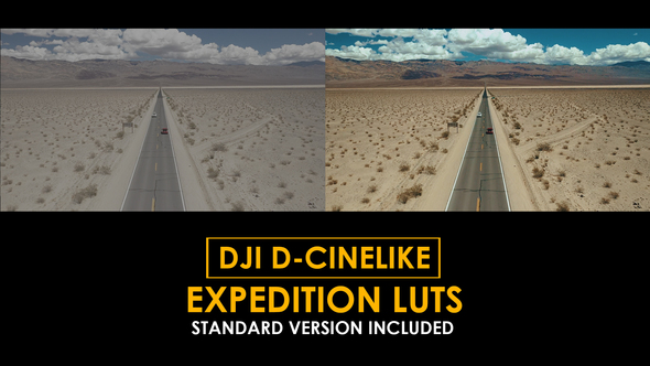Photo of DJI D-Cinelike Expedition LUTs – Videohive 50848712