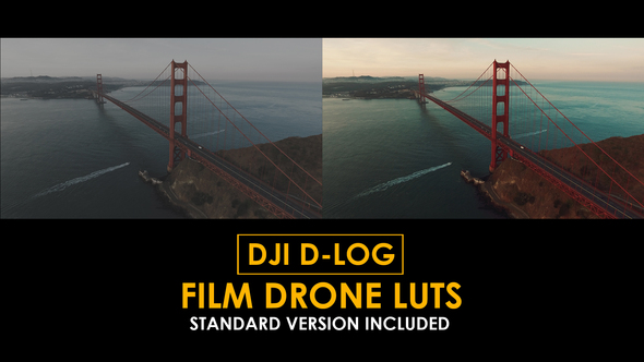 Photo of DJI D-Log Film Drone LUTs – Videohive 50848478