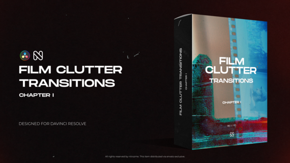 Photo of Film Clutter Transitions for DaVinci Resolve – Videohive 50951141