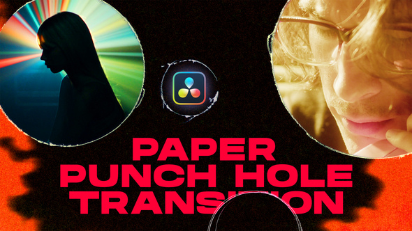 Photo of Paper Punch Hole Transitions | DaVinci Resolve – Videohive 50833258
