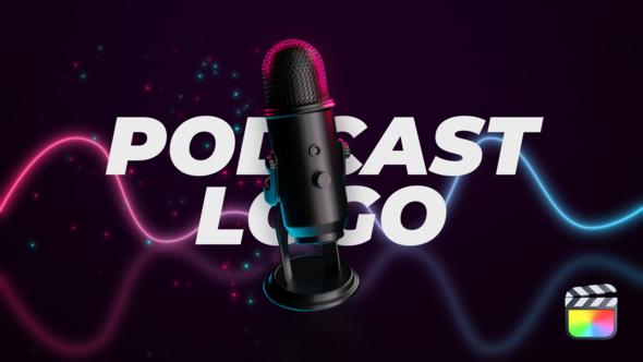 Photo of Podcast Microphone Logo Reveal – Videohive 50941550