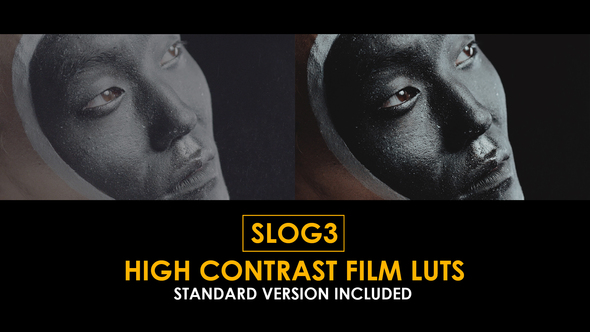 Photo of Slog3 High Contrast Film and Standard LUTs – Videohive 50922787