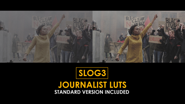 Photo of Slog3 Journalist and Standard LUTs – Videohive 50922330