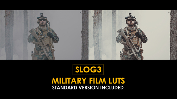 Photo of Slog3 Military FIlm and Standard LUTs – Videohive 50922318