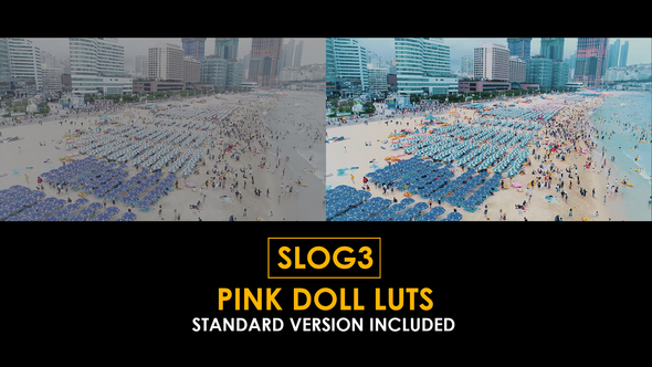 Photo of Slog3 Pink Doll and Standard LUTs – Videohive 50922127