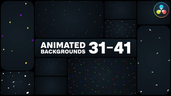 Photo of Animated Backgrounds for DaVinci Resolve – Videohive 51084187