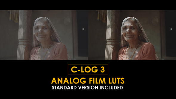 Photo of C-Log3 Analog Film and Standard LUTs – Videohive 51223421