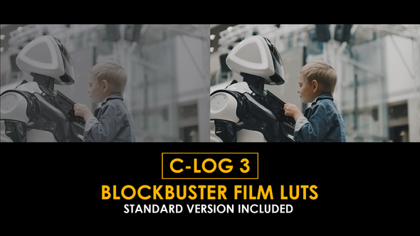 Photo of C-Log3 Blockbuster Film and Standard Color LUTs – Videohive 51169414