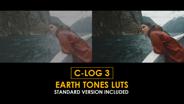Photo of C-Log3 Earth Tones and Standard LUTs – Videohive 51223476