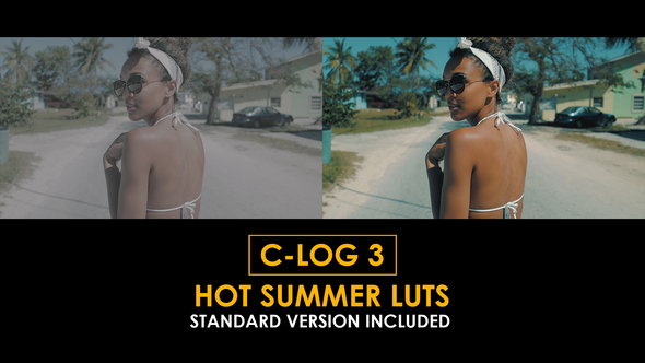Photo of C-Log3 Hot Summer and Standard LUTs – Videohive 51223296