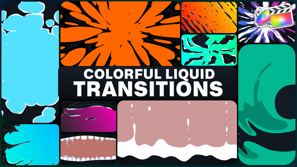 Photo of Colorful Liquid Transitions for FCPX – Videohive 51473183