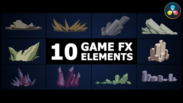Photo of Game FX Elements | DaVinci Resolve – Videohive 51458368