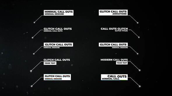 Photo of Glitch Call Outs | Final Cut Pro – Videohive 51339152