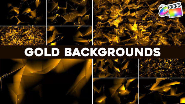 Photo of Gold Backgrounds for FCPX – Videohive 51389762