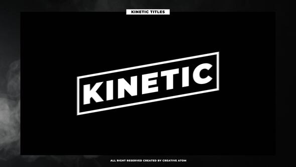 Photo of Kinetic Modern Titles – Videohive 51169108