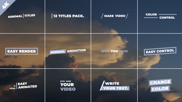 Photo of Minimal Titles | FCPX & Apple Motion – Videohive 51524619