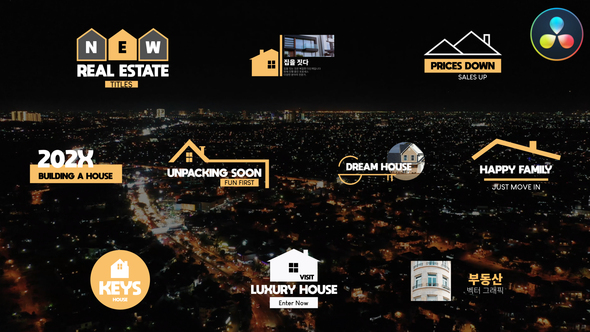Photo of Real Estate Titles for DaVinci Resolve – Videohive 51407055