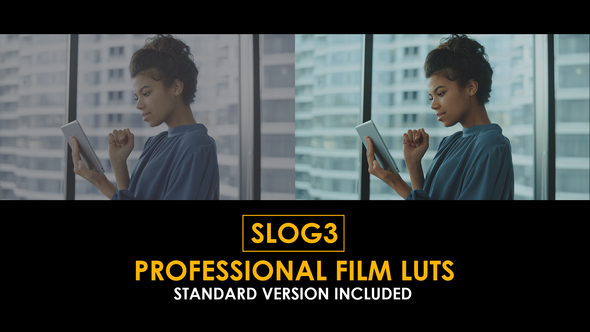 Photo of Slog3 Professional Film and Standard LUTs – Videohive 51044357