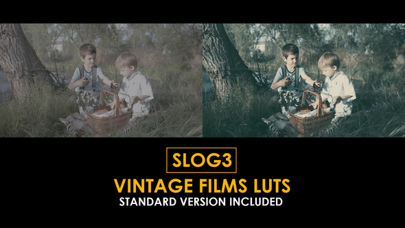 Photo of Slog3 Vintage Films and Standard LUTs – Videohive 51043406