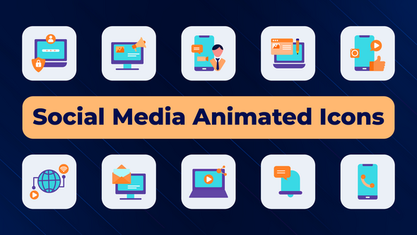 Photo of Social Media Animated Icons – Videohive 51002684